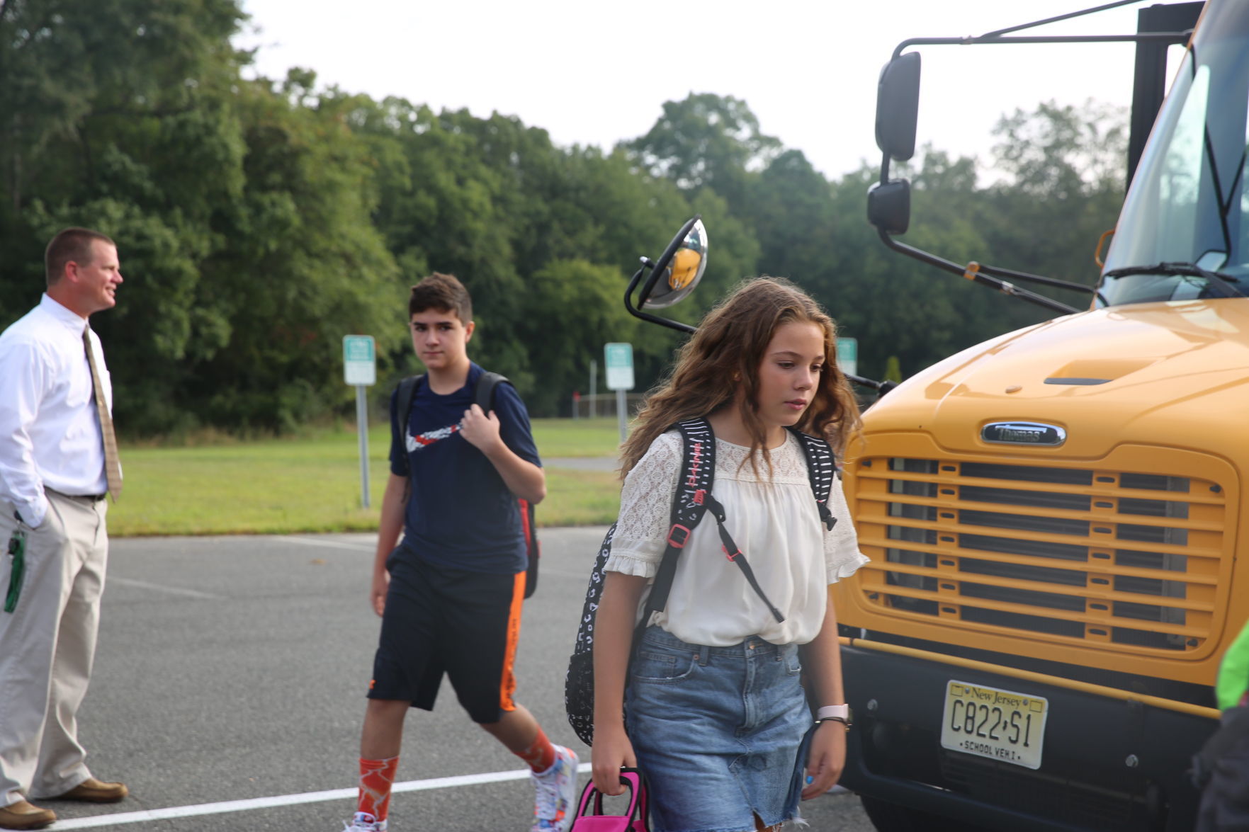 First Day at Upper Township Middle School